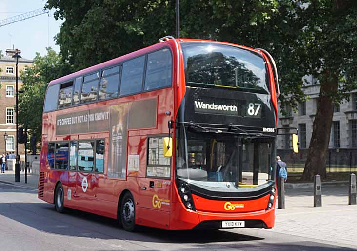 Go-Ahead London Alexander Dennis Enviro400HMMC EH308